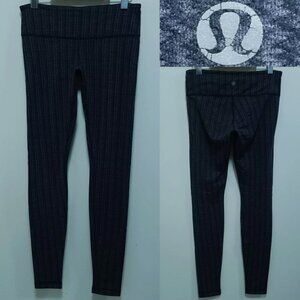 Lululemon Textured Ziggy Leggings 8 Medium Wee September Luon " Skinny 30Inseam